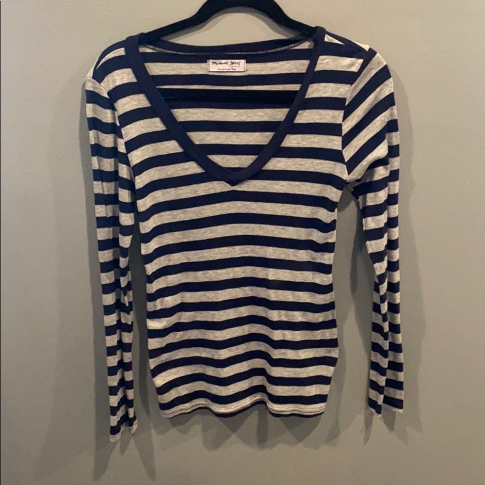 Striped long sleeve shirt